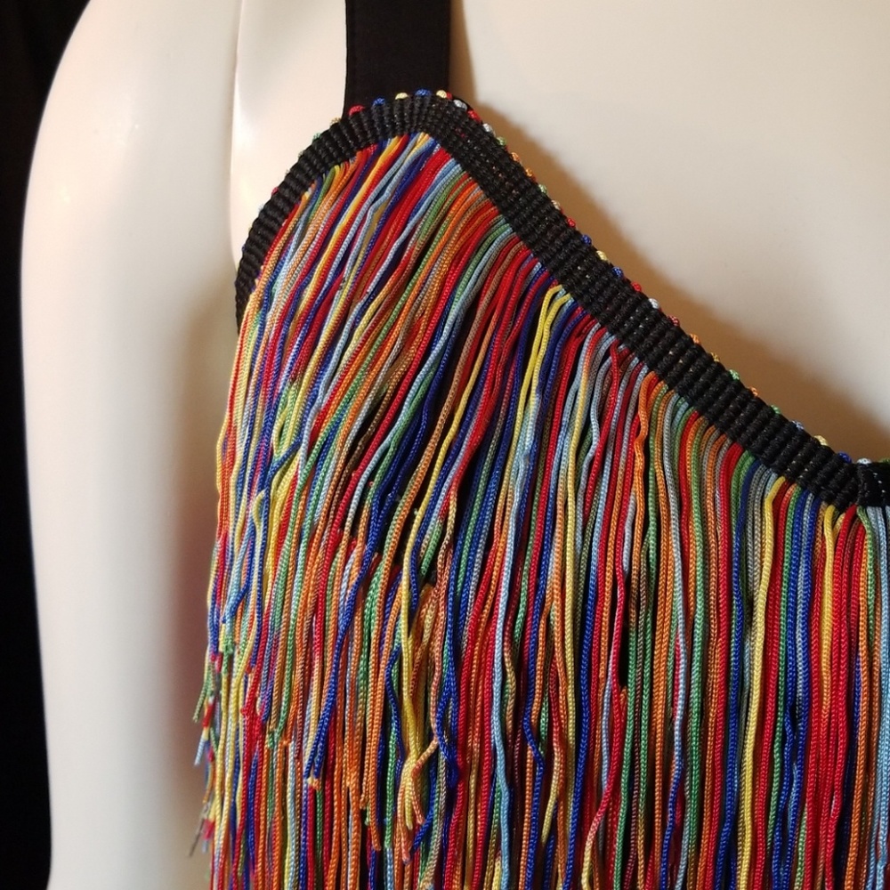 NEW ITEM.   Fun festival crop top - Picture 3 of 6